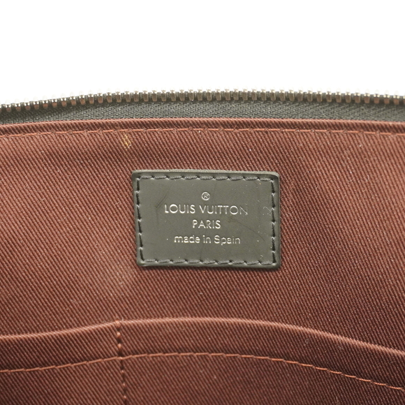 LOUIS VUITTONAuth  Monogram Macassar Porte De Cumanjour NM M54019 Briefcase - Picture 5 of 10